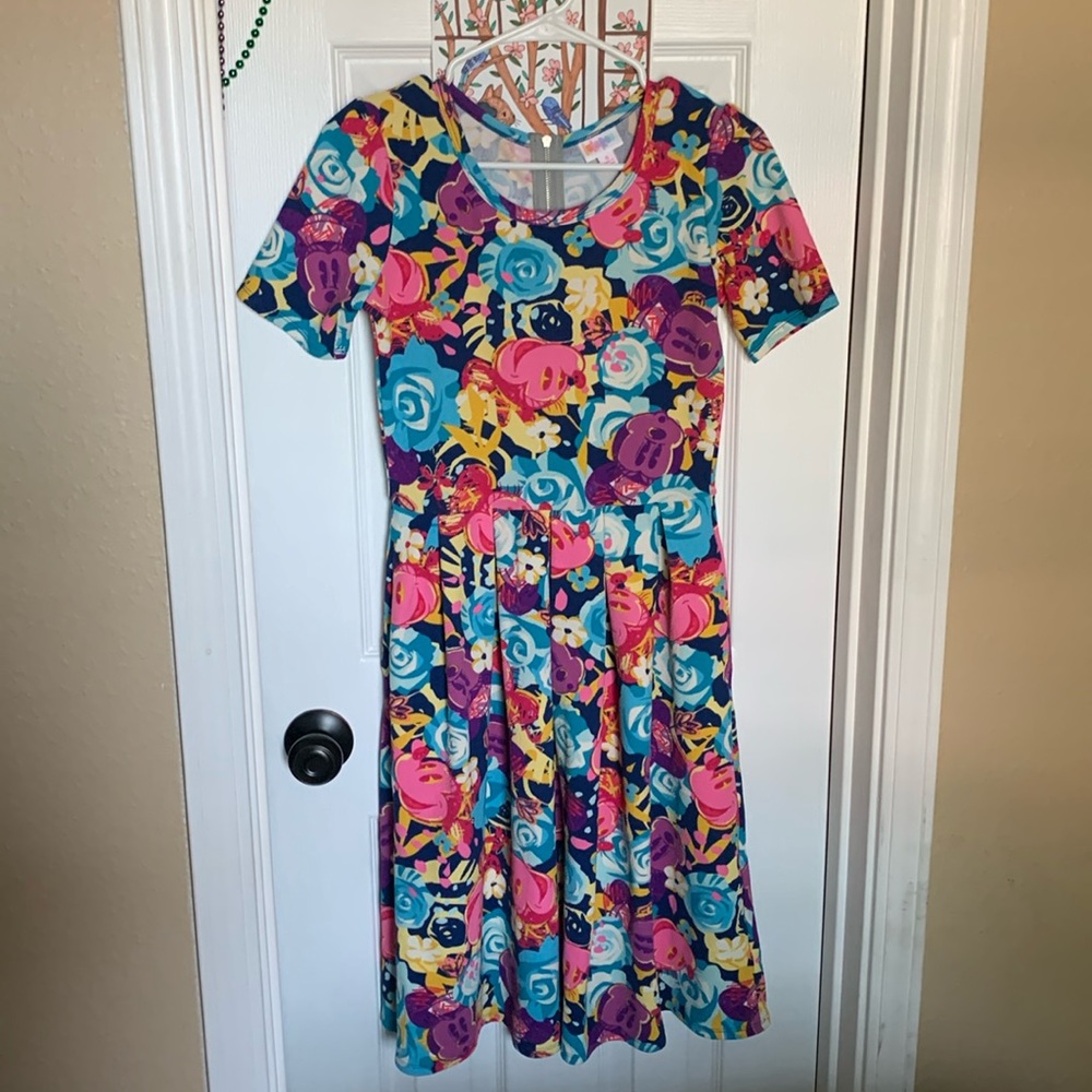Minnie Mouse fit and flare dress